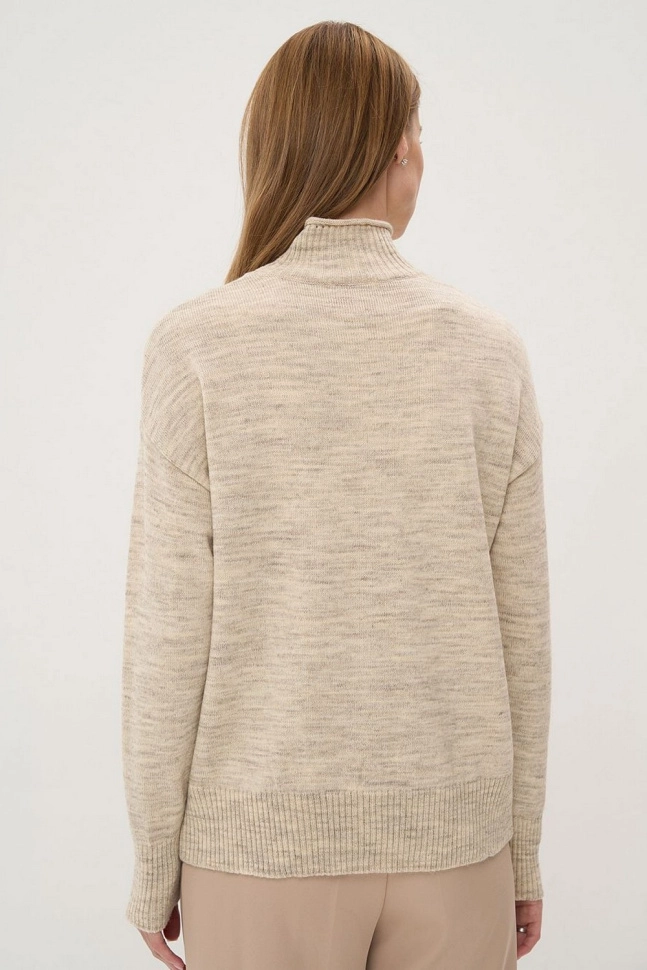 Джемпер жен,5242-41384,-(св.бежевый,бежмел,,), (46-48-158,164)