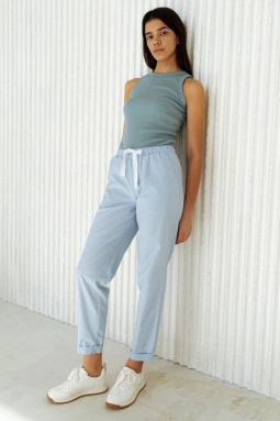 Брюки жен,50079,4f-731(светло-голубой,голмел,,), (42-170)