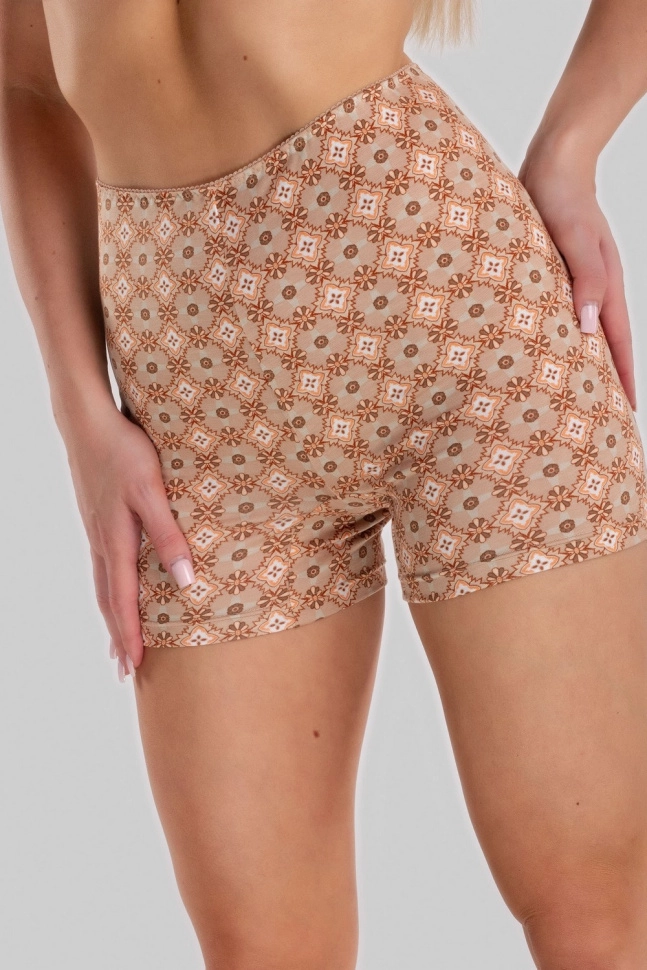 Панталоны жен,s4813,s4813/18(медовый узор,беж,,медовый узор 06-0627-01), (48-170)