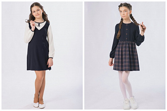 Школьная коллекция платьев для девочек, которые любят выглядеть строго, но при этом изящно и утончённо